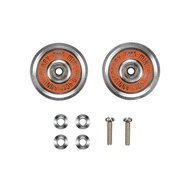 TAMIYA Mini 4WD 40th Anniversary HG 19mm All-Aluminum Bearing Roller Set 95643 Silver 95643-000