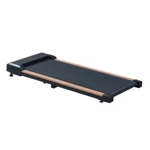 Under Desk Treadmill, Portable Walking Pad for Home Office: Aluminum Alloy Frame, Black, Foldable Qu