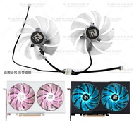 POWERCOLOR POWERCOLOR RX6600 6600XT 6650xt 7600 7600XT Graphics Card Cooling Fan