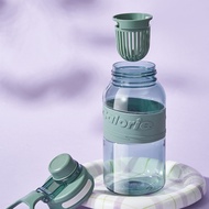 Fuxing Sports Water Bottle 1000ml - BPA Free PC, Leakproof, Portable with Strainer - Gym, School, Ou