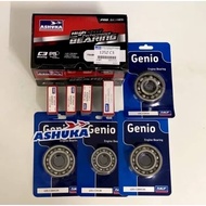 Ashuka SKF C3 Engine Bearing Set Y15/125Z /RXZ /ZXR/Y110 /Dinamik /EX5 HP/Dream /LC4S/5S/ WAVE125