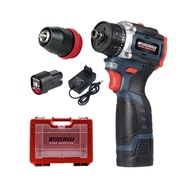 masaru SCDS-135 18V สว่านไร้สาย มอเตอร์ไร้แปรงถ่าน ฟรีของแถมในชุด สว่านกระแทกไร้สาย 2 ระบบ 2 เกีย