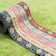 Whole Roll Z277#4. 5cm Ethnic Computer Embroidery Clothing Accessories Embroidered Lace Accessories 