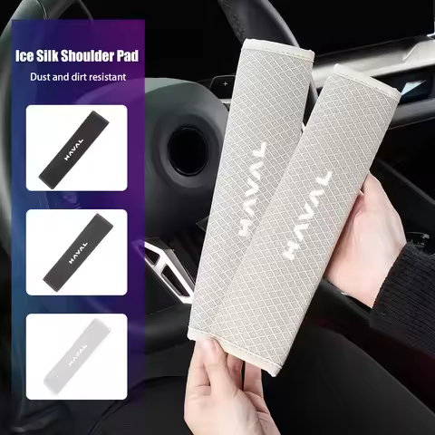 Breathable Ice Silk Abrasion Car Caraccessories Seat Belt Shoulder Protector For Great Wall Haval F7