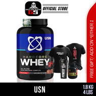 USN Hardcore Whey gH Muscle Protein Powder USN Whey - ( 54g/1.8KG Protein )