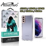 King Kong Shockproof Clear Case 4 Corners SAMSUNG S23FE A24/S22 S23 S24 ultra/A53/A34/A54/A13 A06 5G