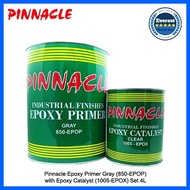 ◐ ♨ ▫ Pinnacle Epoxy Primer with Epoxy Catalyst Set 1L / 4L - Choose Color and Size - Epoxy Zinc Ch