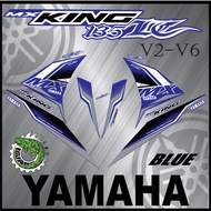 STICKER STRIPE MOTOR YAMAHA LC135 V2-V6  MX KING  (17)
