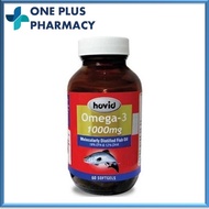 Hovid Omega-3 Soft Gelatin Capsule 1000mg 60's [EXP 02/2028]