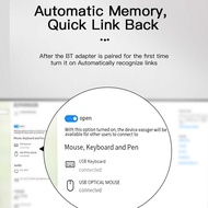 SLTNSTR ESSAGER Bluetooth 5.1 Dongle Adapter for PC Mouse Earphone Speaker - ES51