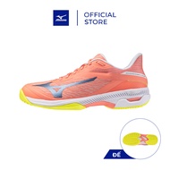 WAVE EXCEED COURT AC Women's Tennis Shoes Coral Orange Pink - 61GA261955