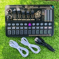 Sound Card K500 Autotune Thu Âm Livestream karaoke siêu hay mode 2024 bảo hành 12 tháng