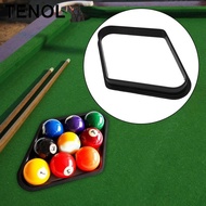 TENOL 9 Ball Racks Pool Table Ball Accessories Lightweight Portable Billiard Holder