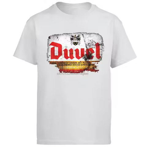 Duvel Beer Fashion Graphic T Shirts Cotton Oversize Short Sleeve T-Shirts Summer Tees Tops New Shirt