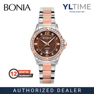 Bonia Lady BNB10789-2645S Elegance Analog Quartz Watch [100% Original & New]