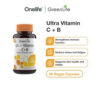 GreenLife Ultra Vitamin C + B: Stress & Immunity Support (60 veggie capsules)