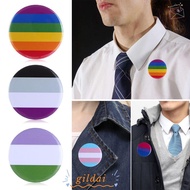 GILDAI 1/2PCS Brooch Jewelry Accessories Lapel Tinplate Pins Men Women Gay Badge