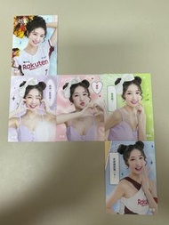 2022 Rakuten girls 樂天女孩卡 vol.3 筠熹 5張 Rakuten Monkeys 樂天桃猿啦啦隊