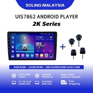 SOLING 4+32 GB 2K + 360 Surround Cam 8-CORE UIS7862 Android Car Player 9.5 / 10.36