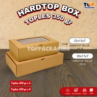 E-Flute Box Hardtop Jar 350 gr Contents 3 4 Boxes of Hampers Dry Cake Packaging 25x15x7 30x17x7 cm