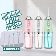 Portable Water Flosser Multifunctional Oral Irrigator Dental Floss Teeth Water Jet Nozzle Powerful F
