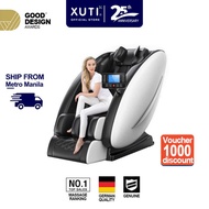 XUTI Electric Massage Chair - Full Body Shiatsu Auto Recer With Heat, Back Pain Relief For