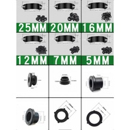 Rubber Grommet Type H / T O-Ring/ O-Flat/ 5mm 7mm 12mm 16mm 18mm 20mm 25mm