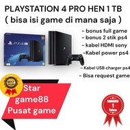 SONY PLAYSTATION 4 / PS4 FATT HEN / PS4 SLIM HEN / PS4 PRO HEN / DAN PLAYSTATION 3 / HDD 500GB - 1TB