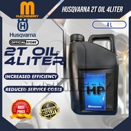 M.Machinery HUSQVARNA  Authentic 2T 2 Stroke Oil - 4 Liter