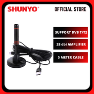 Shunyo SH-28DVB Digital Indoor and Outdoor Antenna DVB-T2 Tuner