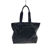 Agnes b Voyage Tote Bag Purse cowhide BLK Direct from Japan Secondhand