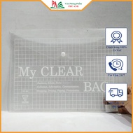 MY CLEAR BAG, 1 BUTTON BUTTON BAG (20 PCS)