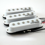 New Wilkinson WOHS HOT Single Coil Pickup Set for ST White