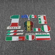Universal Flag Car Sticker Italian Flag Sticker Scratch Sticker Fender Tail Sticker
