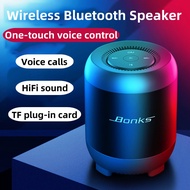 Wireless Speaker Bluetooth Speaker Portable Speaker AI Smart Artificial Voice Control Bluetooth Bass Speaker Bluetooth Mini Speaker