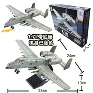 Xujia A10 Strike Aircraft Su 25 Fighter J-20DF41 Aircraft Model Military Assembled Building Block To