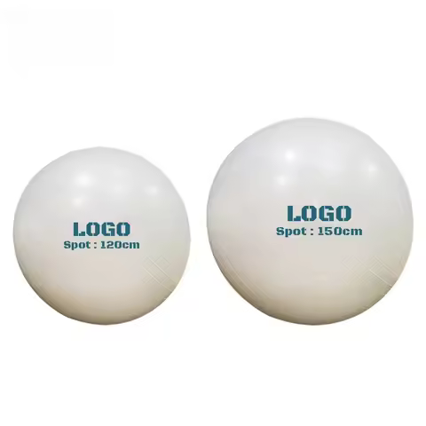 Factory Price Spot 120Cm 150Cm White Large Yoga Fitness Ball Thickened Matte Yoga Fitness Pilates Ba
