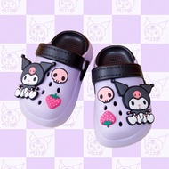 Dép hoạt hình Sanrio Kuromi, Giày hoạt hình, Dép xỏ ngón, Dép xỏ ngón thoáng khí chống thấm nước cho