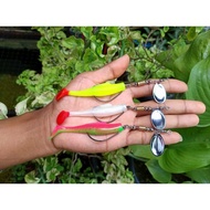 SPINER IN LINE SOFT LURE SIZE 8CM.11 GRAM