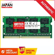 WINTEN Notebook PC Memory DDR3 1600 PC3-12800 4GB 204Pin CL11 1.5V DIMM [5-year compatibility guaran