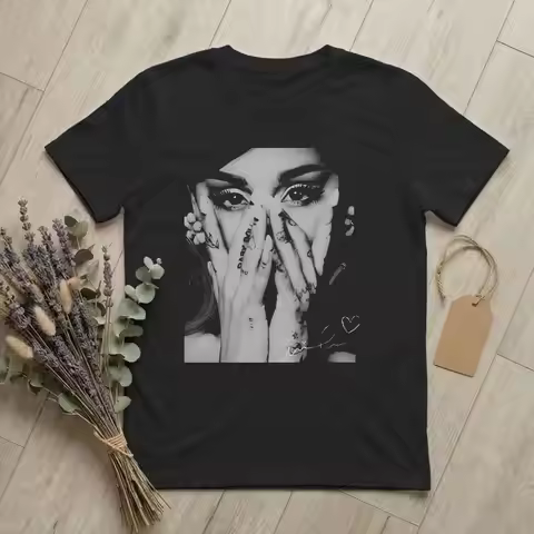 Novelty Ariana Grande eternal sunshine tour 2026 T-Shirt Men Women Crew Neck Cotton T Shirts Short S