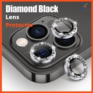 COMPATIBLE WITH IPHONE 15 PRO MAX 15 PLUS 14 13 MINI 11 12 Bling Camera lens protector Ring metal alloy glass