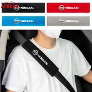 2Pcs Nissan Car Seat Safety Belt Shoulder Pad Plush Seatbelt Cover Safety Seat Belt Shoulder Protection For Nissan Almera Sentra Serena Grand Livina Terra Navara Teana Xtrail Sylphy Accessories