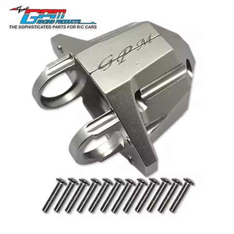 GPM Aluminum alloy rear differential gearbox cover one piece UDR013A for TRAXXAS 1/7 UDR