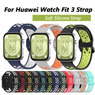 Silicone Sport Strap for Huawei Watch Fit 3 Bracelet Wristband For Smart watch Huawei Fit 3 Bracelet