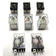 รีเลย์ LY2N  12VDC,24VDC,24VAC,110VAC,220VAC สินค้าพร้อมส่ง