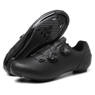 Cycling shoes Road cycling shoes Professional Mountain Bike Breathable Bicycle Racing Self-Locking Shoes HBVO