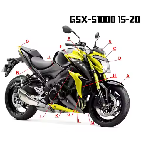 GSXS1000 Fairings Injection Panel Bodywork Frame Protector Kits for Suzuki GSX-S1000 GSXS 1000 2015-