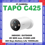 Tapo C425 Hot Buys Smart Wire-Free Security Camera