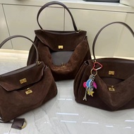 B rodeo New Style Suede Suede Frosted Tote Bag Portable Large Bag Shoulder Messenger Bag